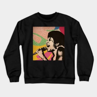 Vintage Poster - Aretha Franklin Style Crewneck Sweatshirt